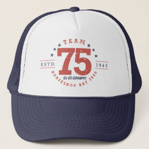 75th Birthday Hat Truckerkappe