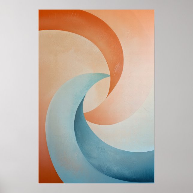 761 Abstrakt Poster (Vorne)