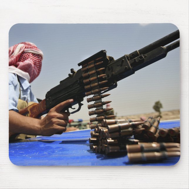 762 mm Runden liegen auf dem LKW Mousepad (Vorne)