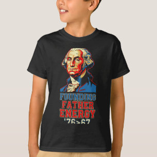 76 67 George Washington Gründungsvater Geschichte T-Shirt