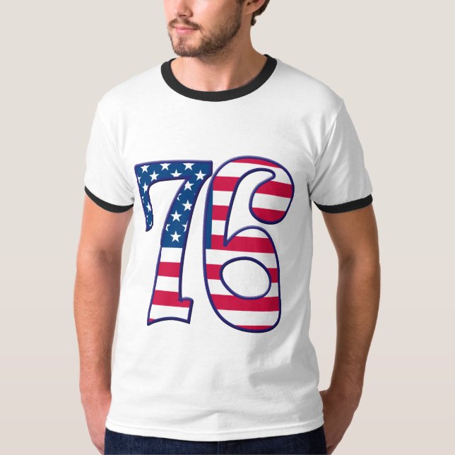 76 Alter USA T-Shirt (Vorderseite)