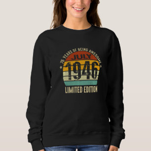 76 Jahre Phantastisch im Juli 1946 Sweatshirt