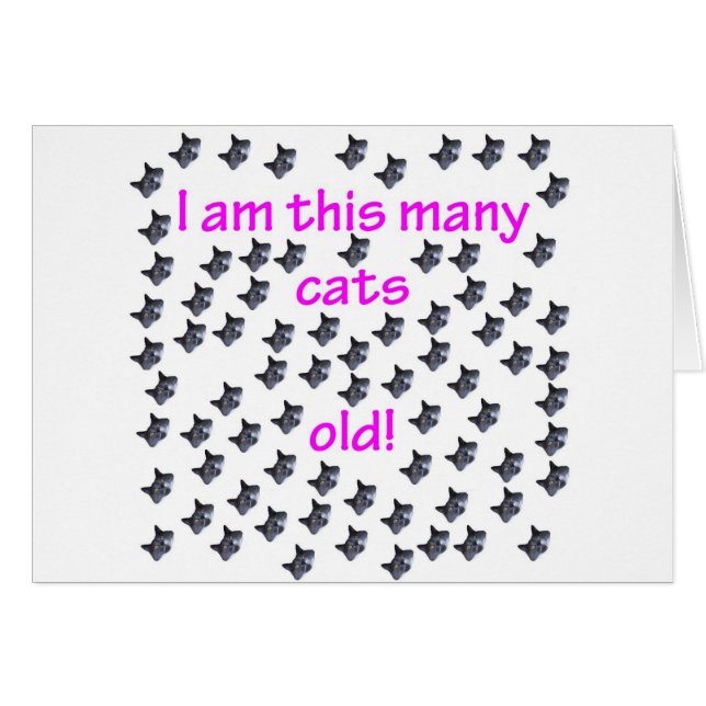 76 Katzen-Köpfe alt (Vorderseite (Horizontal))