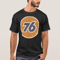 76 Öl-Gewerkschaft Vintager wesentlicher T - Shirt