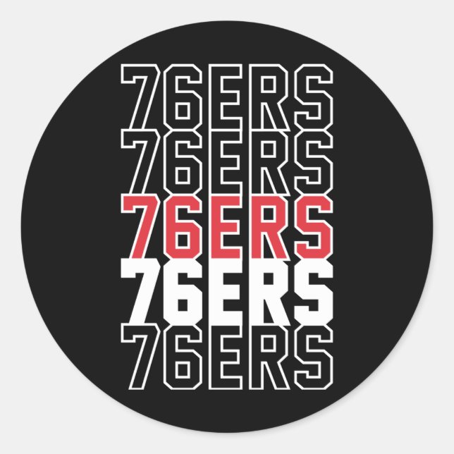 76 RUNDER AUFKLEBER (Vorderseite)