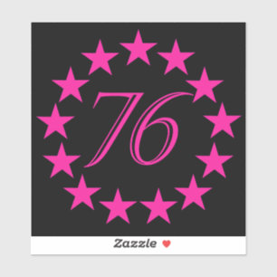 76 Sonderaktion Aufkleber