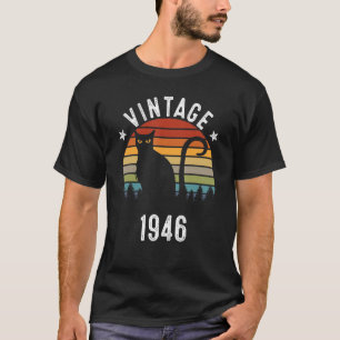 76. Vintag 1946 76 Jahre T-Shirt