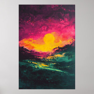 770 Abstrakt Poster