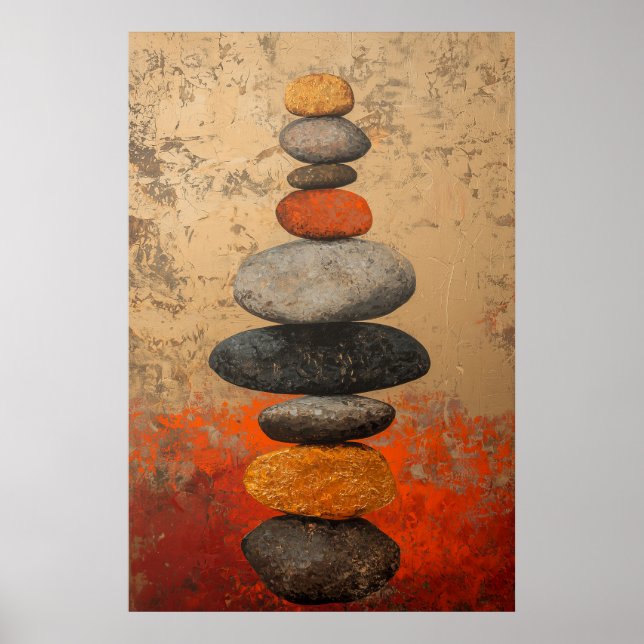 772 Abstrakt Poster (Vorne)