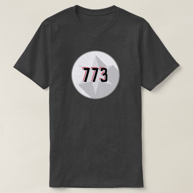 773 Bereichscode T-Shirt (Design vorne)