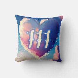 777 Engel Number: A Tapestry of Cosmic Serenity Kissen