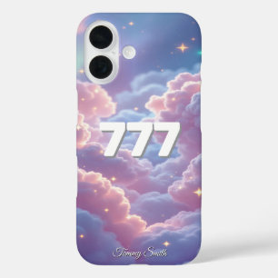 777 Engel Number- Luck, Abundance & Manifestation iPhone 16 Hülle