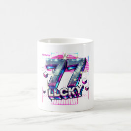 777 Glück" Kaffeetasse
