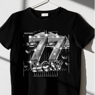 777 Glück" T-Shirt