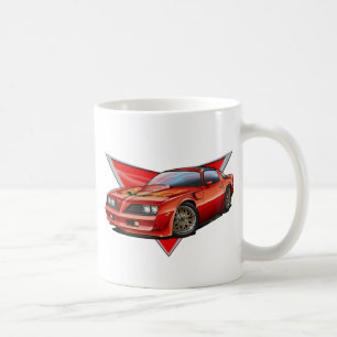 77-78 rotes Firebird TA Tasse