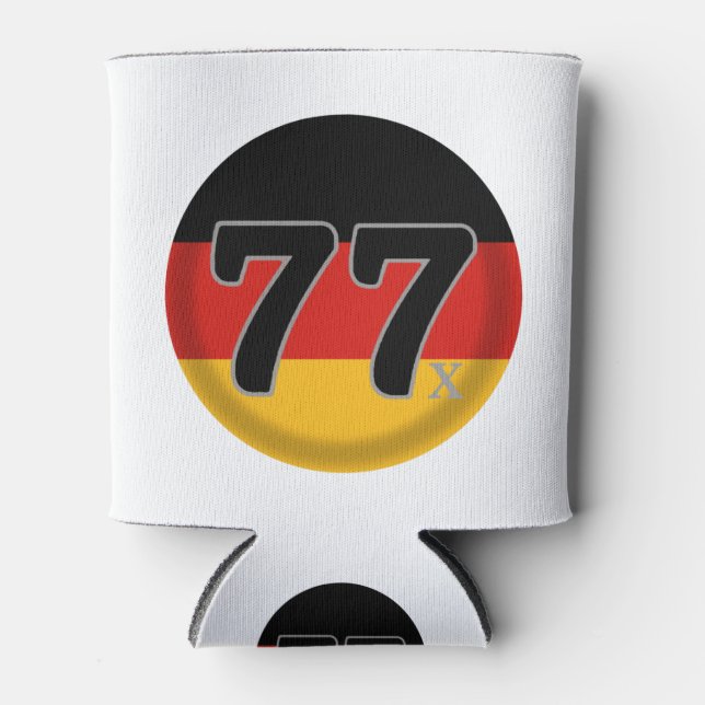 77 Deutschland Generation X Dosenkühler (Vorderseite)