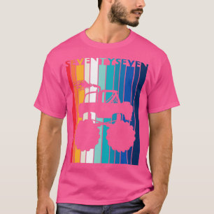 77. Geburtstagsgeschenk Monster Truck Shirt 77 Jah