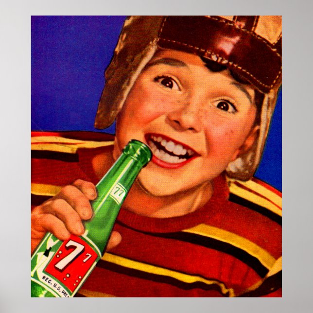 "77 Soda ad" der 1950er Poster (Vorne)