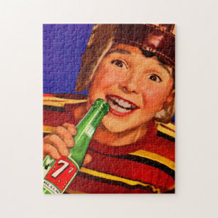 "77 Soda ad" der 1950er Puzzle
