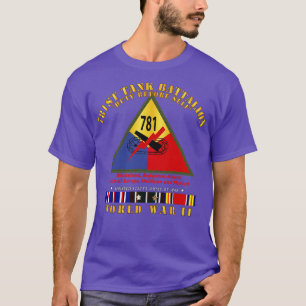 781. Tank-Bataillon-Pflicht vor Sw SSI Zweiten Wel T-Shirt