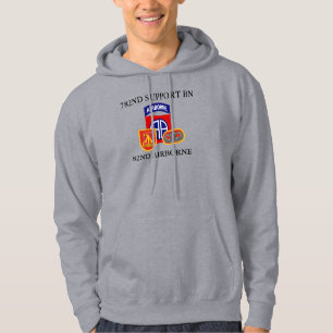 782. UNTERSTÜTZUNG BATTALION 82. IM FLUGZEUG HOODIE