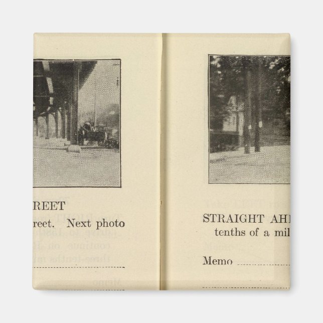 78689 Broadway & 230 th St Dobbs Ferry Magnet (Vorne)