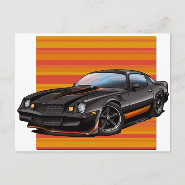78-81 Camaro Postkarte (Vorderseite)