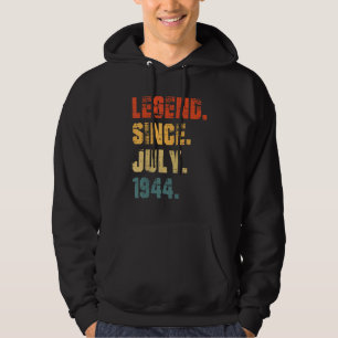 78. Geburtstag 78 Jahre alte Legende seit Juli 194 Hoodie