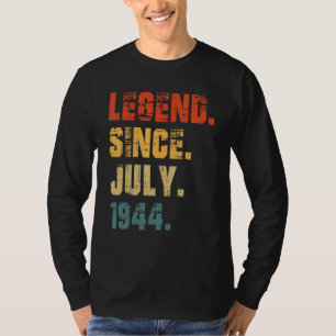 78. Geburtstag 78 Jahre alte Legende seit Juli 194 T-Shirt