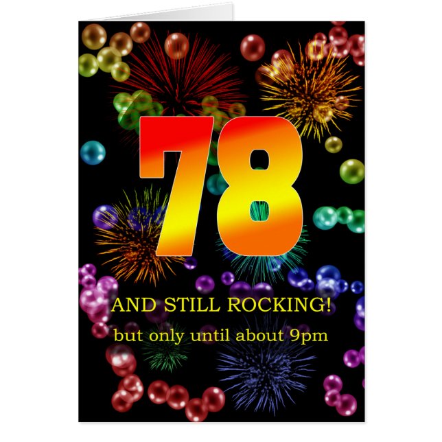 78. Geburtstag noch rocken (Vorne)