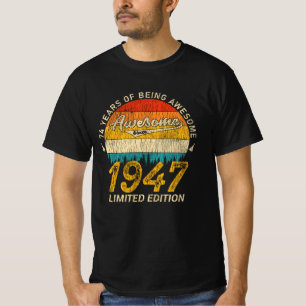 78 Jahre alt 1947 Retro Phantastisch 78. Geburtsta T-Shirt