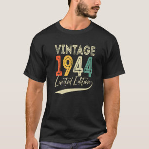 78 Jahre alt 78. Geburtstag 1944 Vintag T-Shirt