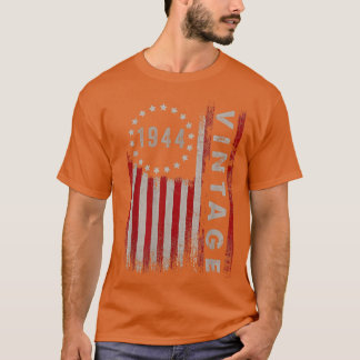 78 Jahre alte Geschenke Vintag 1944 amerikanische T-Shirt