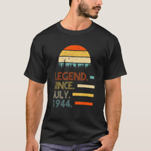 78 Jahre alter Retro Geburtstag Legend seit Juli 1 T-Shirt