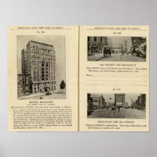 79496 Hotel Wolcott Broadway am 31. und 42. Poster