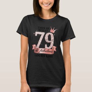 79 & Fabulous I Rose And White Party Group Candid T-Shirt