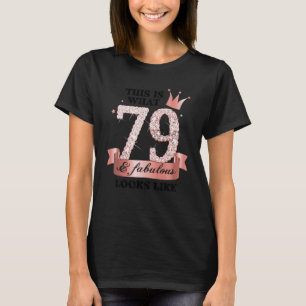 79 & Fabulous I Rose and White Party Gruppe Candid T-Shirt