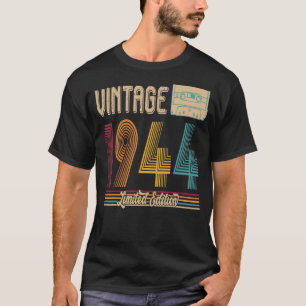 79. Geburtstag Geschenke Vintag limitierte Edition T-Shirt