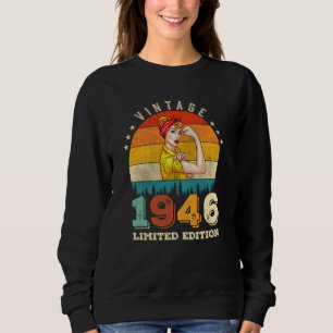 79 Jahre alt Tag 1946 Vintag 79. Geburtstagsfrauen Sweatshirt