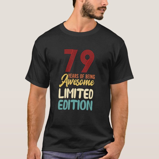 79 Jahre Phantastisch 79. Geburtstag T-Shirt (Vorderseite)