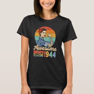 79 Jahre Phantastisch seit März 1944 Geburtstag fü T-Shirt