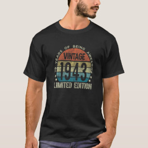 79 Jahre Vintag 1943 79. Geburtstag T-Shirt