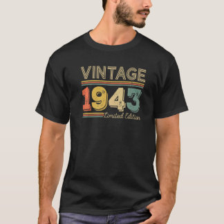 79 Jahre Vintag 1943 79. Geburtstag T-Shirt