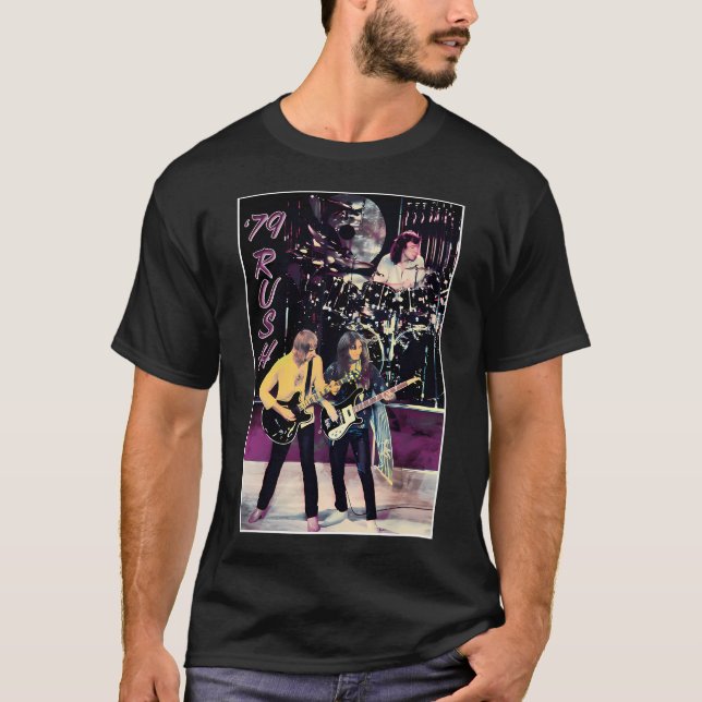 79 Rush-Konzert T-Shirt (Vorderseite)