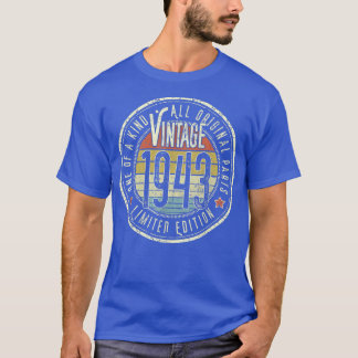 79 Years Old Vintage 1943 Limited Edition 79th Bir T-Shirt