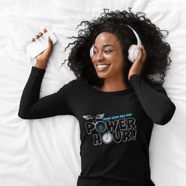 7.00 UHR BIBLE STUDY POWER HOUR Long Sleeve T-Shirt (Von Creator hochgeladen)