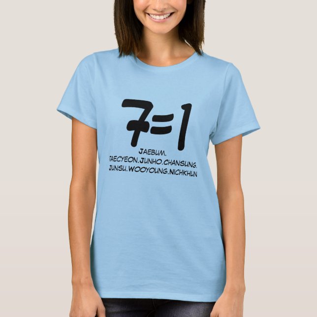 7=1 T-Shirt (Vorderseite)