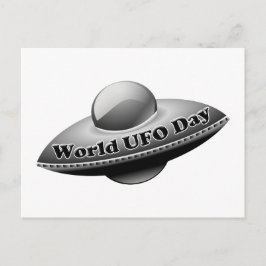 7-2 Welttag der UFO Postkarte