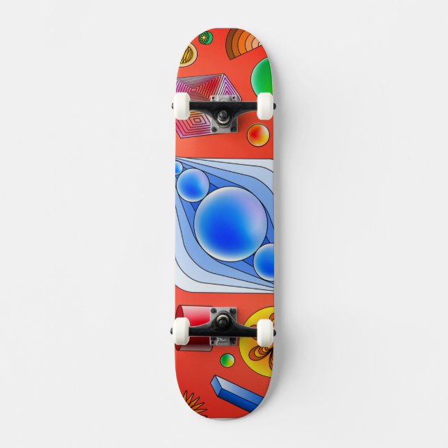 7 3/4" Cool Skateboard (Vorderseite)