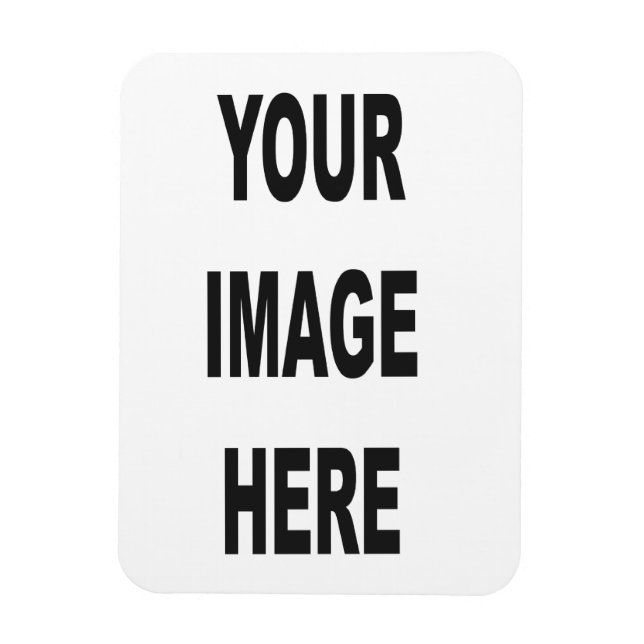 7,6 cm x 10,2 cm Flexibles Foto Magnet (Vertikal)